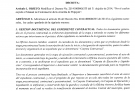 Decreto que modifica manual de funciones