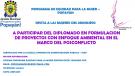 Diplomando en  “Formulación de Proyectos  con enfoque ambiental en el marco del pos-conflicto