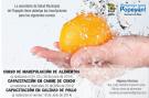 Secretaría de Salud sigue capacitando en Manipulación de Alimentos